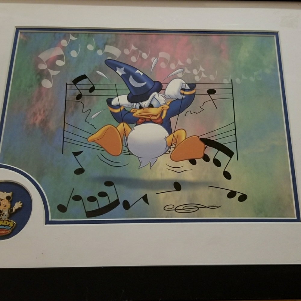 Limited edition lithograph.